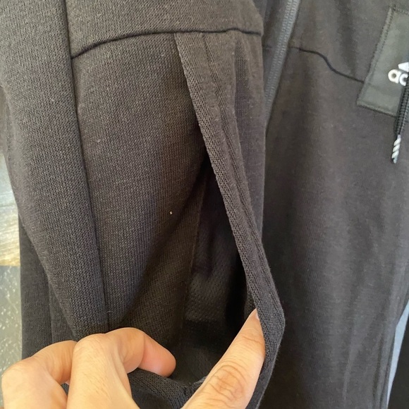 adidas climalite Cross-Up 365 zip Sweatshirt- Men - Picture 7 of 8